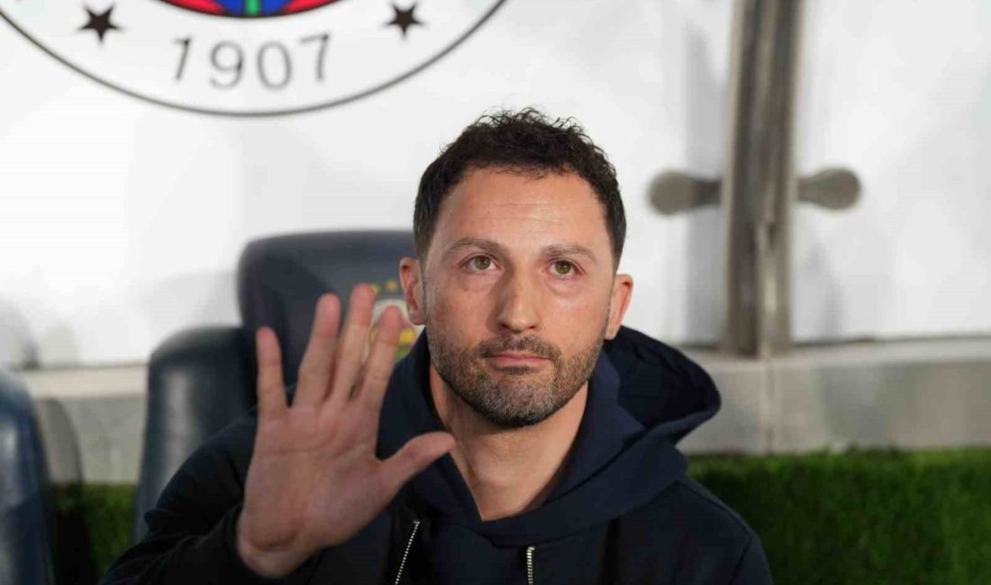 Fenerbahçe Teknik Direktörü Domenico Tedesco, teknik adamlık kariyerinde Galatasaray ile