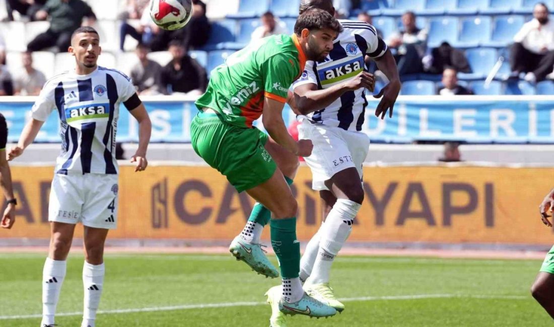 Trendyol Süper Lig’in 30. haftasında Kasımpaşa evinde Corendon Alanyaspor ile