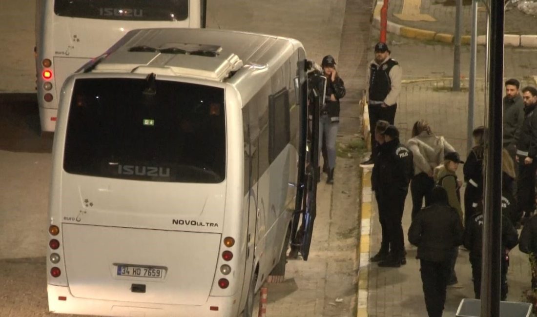 İstanbul’da uyuşturucu ve fuhuş soruşturması kapsamında yapılan operasyonda gözaltına alınan