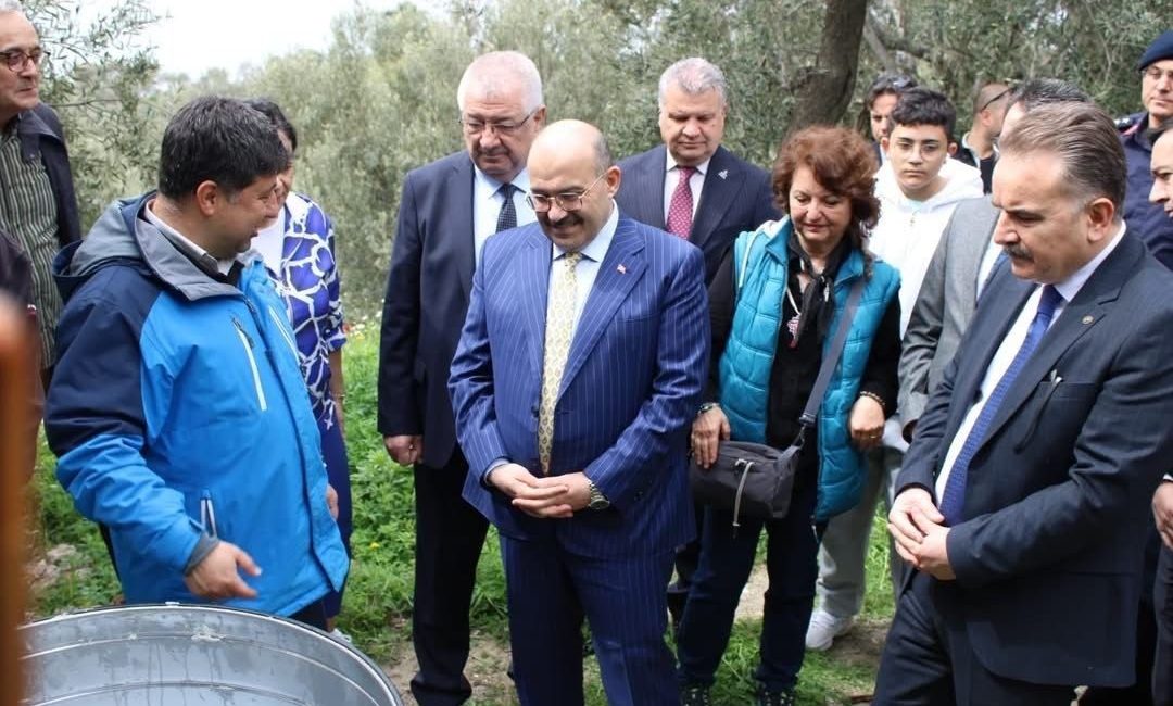 Balıkesir’de Turizm Haftası kapsamında Antandros Antik Kenti kazı alanında bir