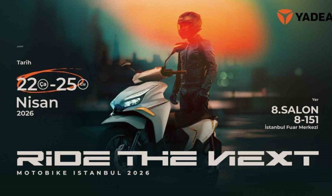 Yadea, Motobike Istanbul’da yeni ürün ve çözümlerini sergileyecek. Motobike Istanbul,
