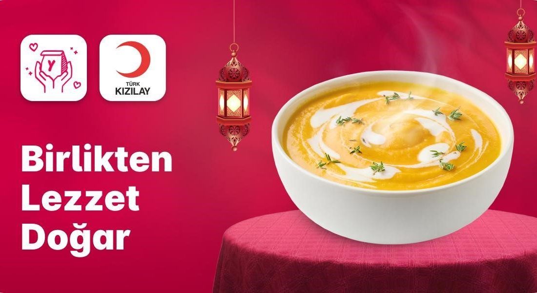 Yemeksepeti’nin Kızılay iş birliğiyle bu yıl dördüncü kez gerçekleştirdiği “Birlikten