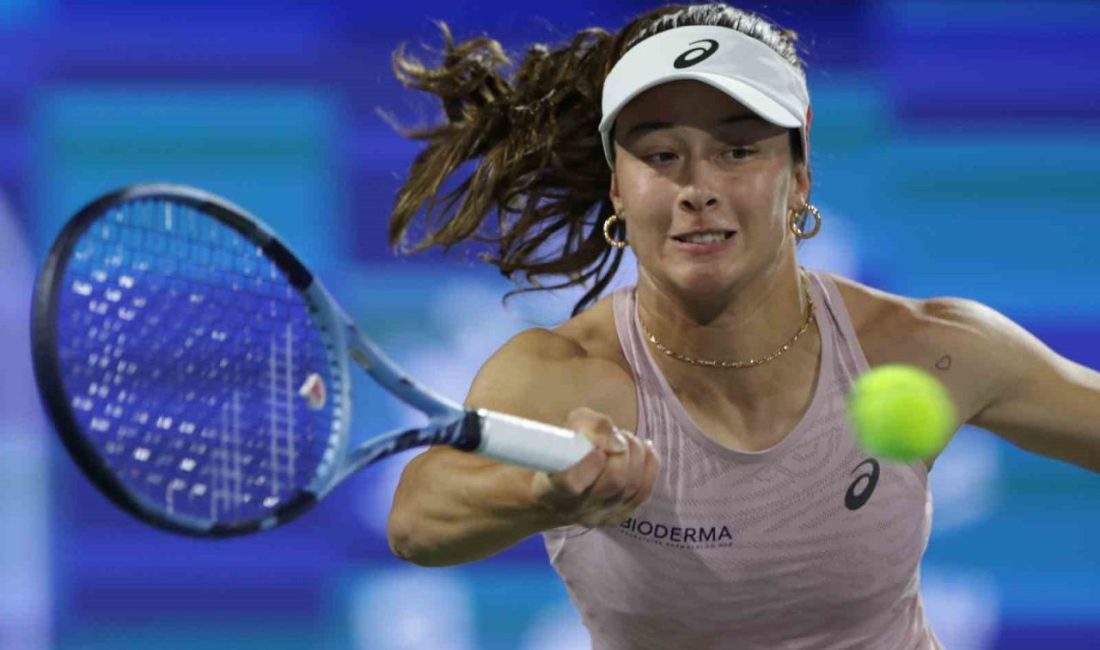 Milli tenisçi Zeynep Sönmez, Madrid Açık Tenis Turnuvası’nın 32 turunda