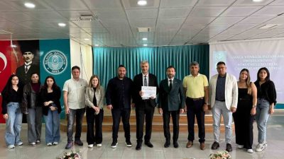 Burhaniye ilçesinde, Uygulamalı Bilimler Fakültesinde Pazarlama Projelerinin Sürdürülebilirliği konferansı gerçekleştirildi.