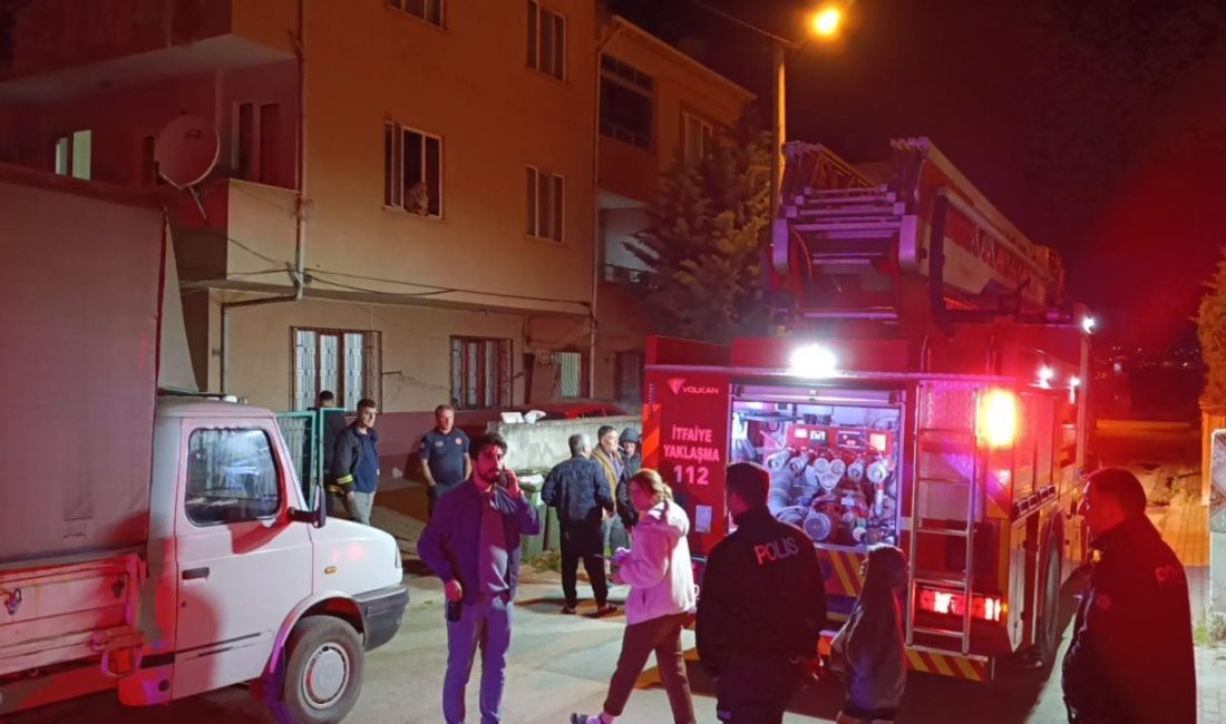 Bursa’nın İnegöl ilçesinde eski eşinin yaşadığı evi, molotofkokteyli atarak kundaklamaya