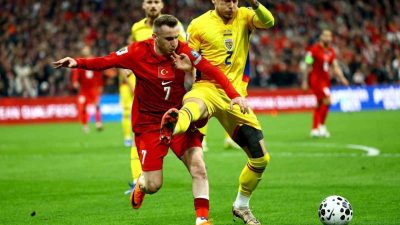 Milli futbolcu Kerem Aktürkoğlu, A Milli Takım antrenmanında yaşadığı sakatlığın