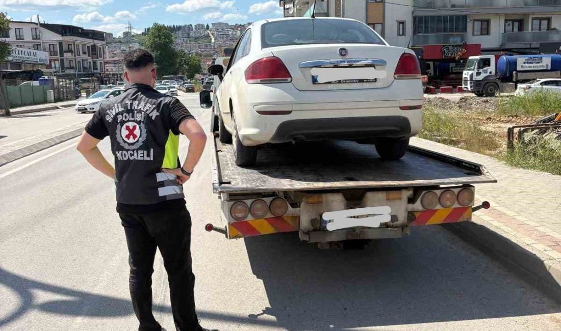 Kocaeli’de korsan taksicilik yapan sürücüye 100 bin, yolcuya ise 3