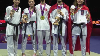 Avrupa Taekwondo ve Para Taekwondo Şampiyonası’nın üçüncü gününde milli sporcular