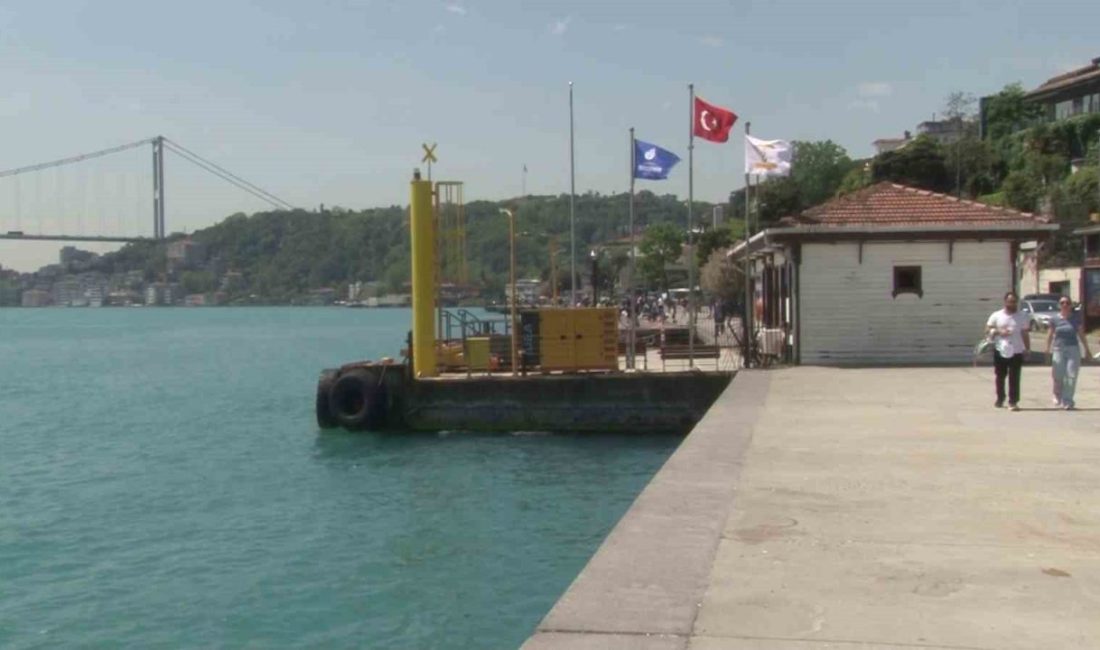 İstanbul Sarıyer’de bilinmeyen bir nedenle denize düşen ve bir süre