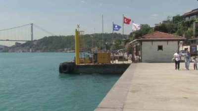 İstanbul Sarıyer’de bilinmeyen bir nedenle denize düşen ve bir süre