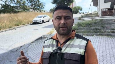 Başakşehir’de geri manevra yapan hafif ticari aracın altında kalan 7