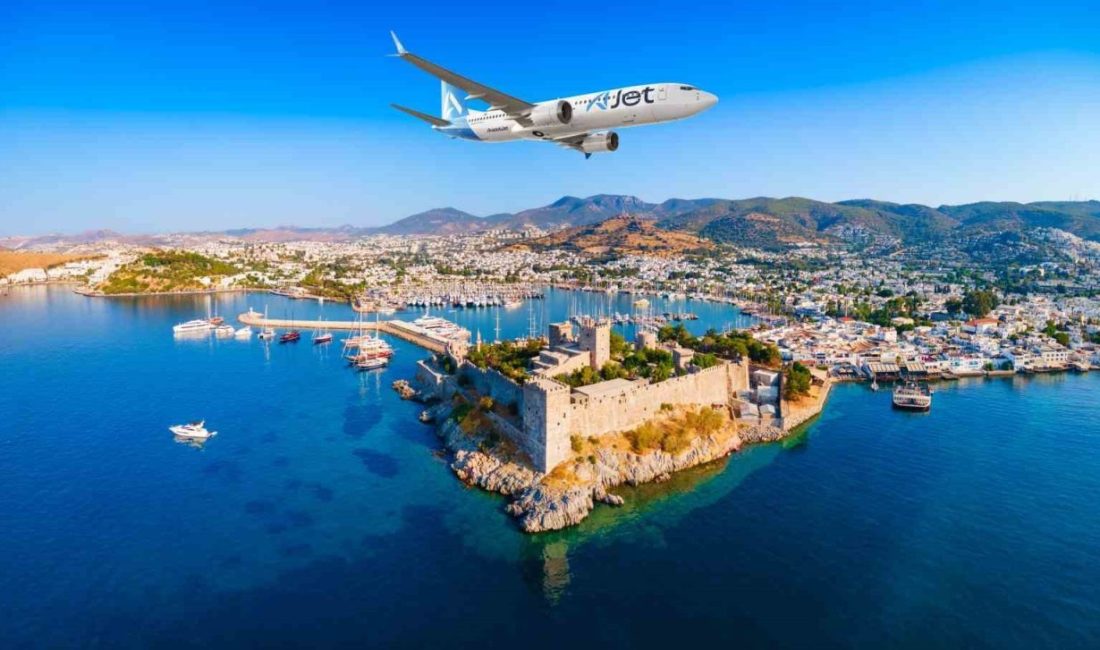 Türkiye’nin en genç hava yolu şirketi AJet, gözde turizm destinasyonlarından
