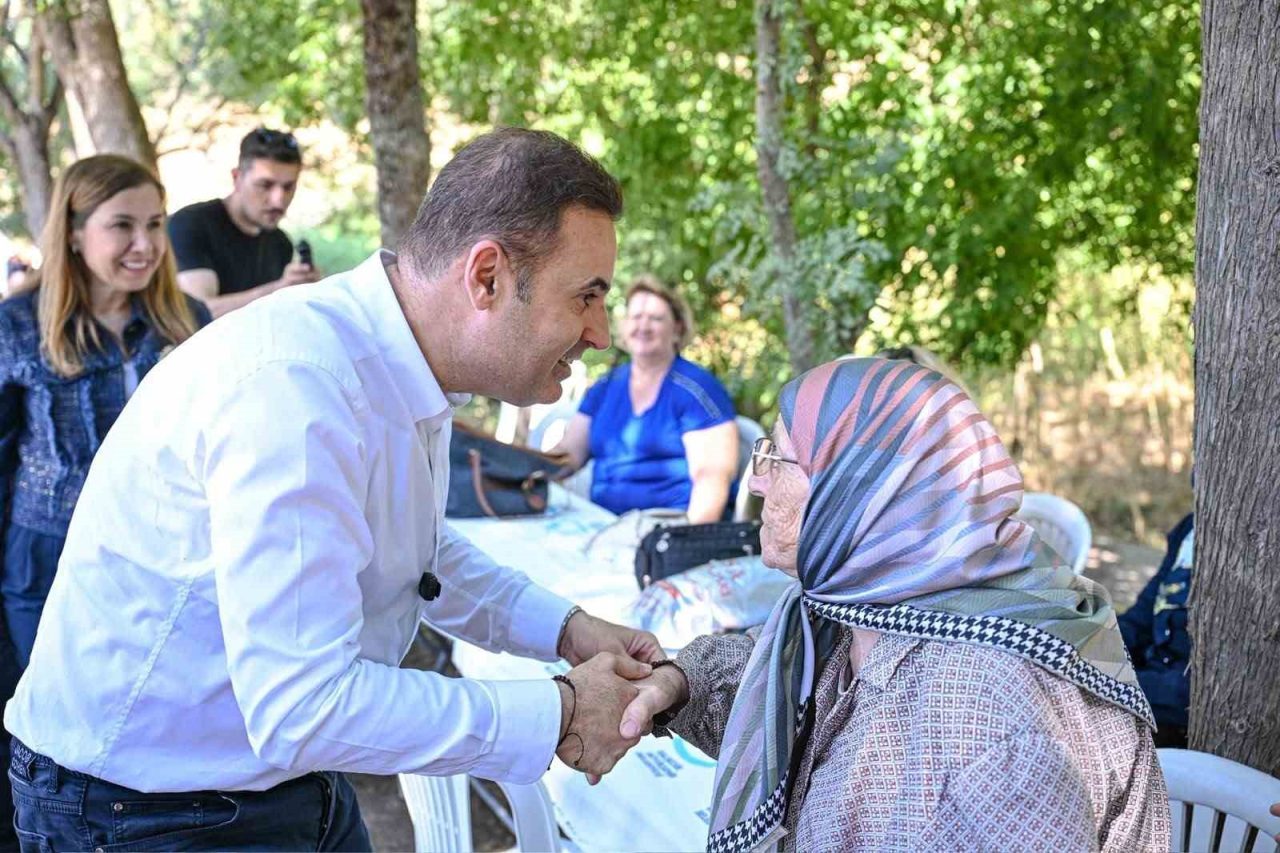 Balıkesir Büyükşehir Belediye Başkanı Ahmet Akın, Değirmen Boğazı Mesire Alanı’nda