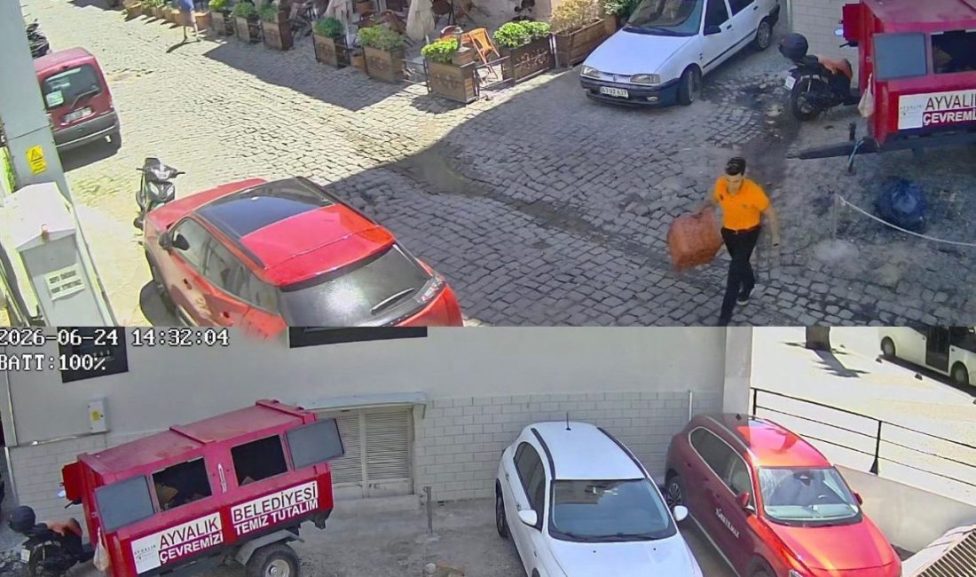 Balıkesir’in Ayvalık ilçesinde çevreyi kirlettiği tespit edilen, Türkiye genelinde yüzlerce