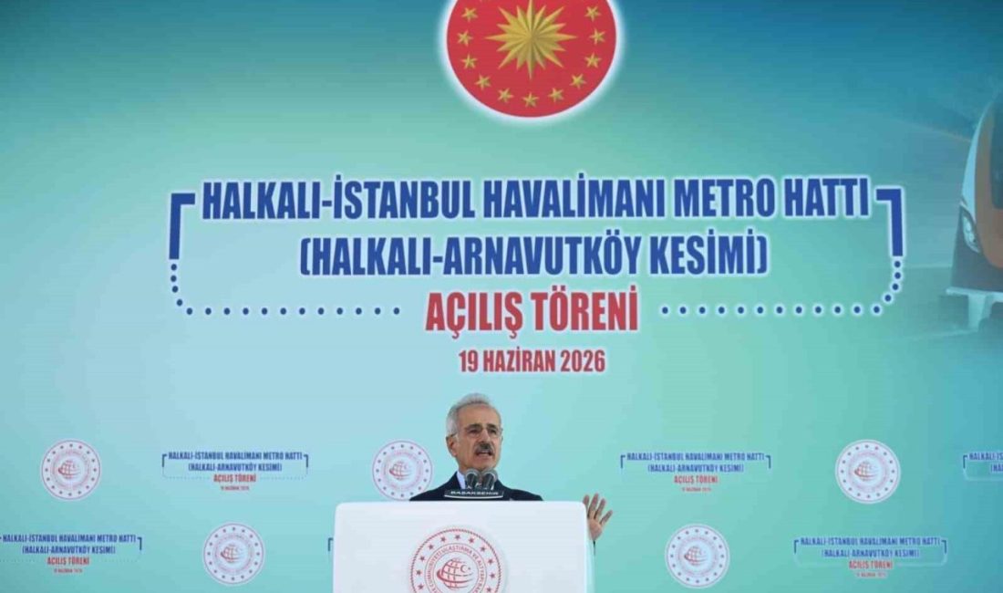 Ulaştırma ve Altyapı Bakanı Abdulkadir Uraloğlu, “Türkiye’deki bin 58 kilometrelik