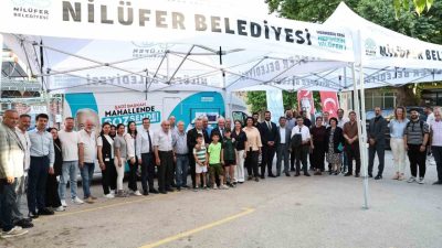 Nilüfer Belediye Başkanı Şadi Özdemir, “Şadi Başkan Mahallende Söz Sende”