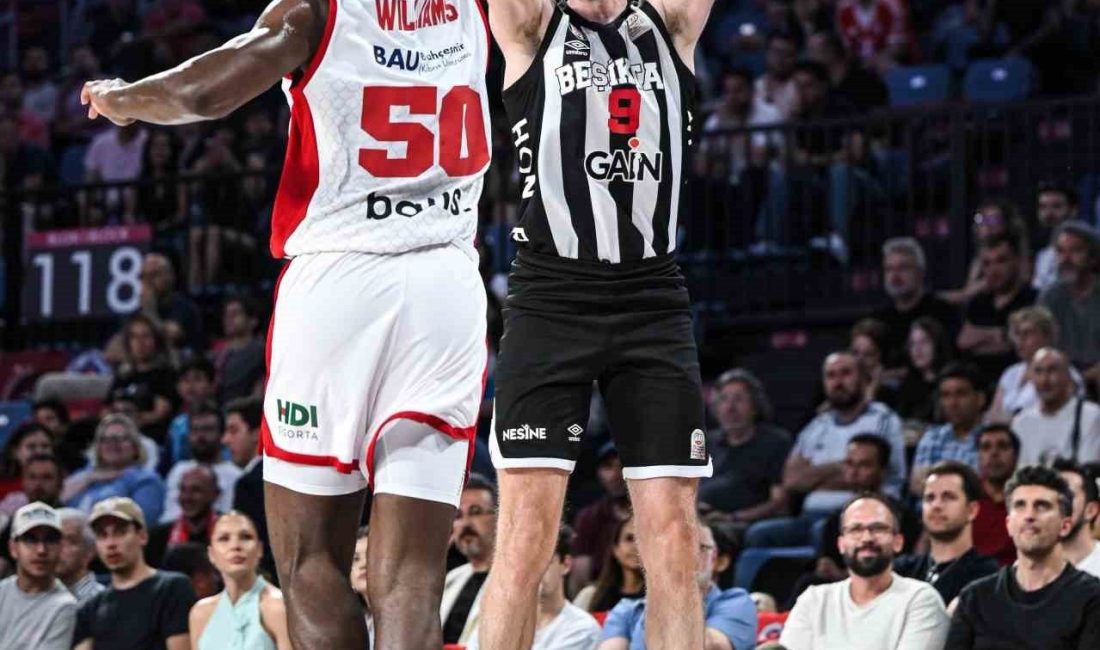 Basketbol Erkekler Süper Ligi yarı final 4. maçında Beşiktaş, deplasmanda