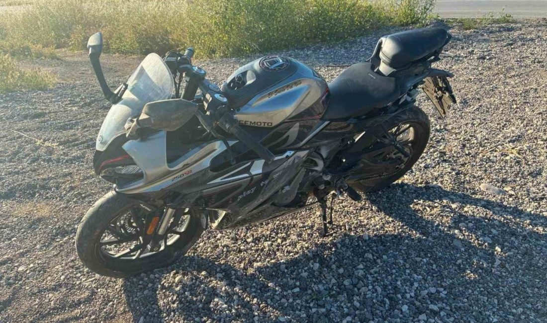 Bilecik’te meydana gelen trafik kazasında motosikletin devrilmesi sonucu 1 kişi