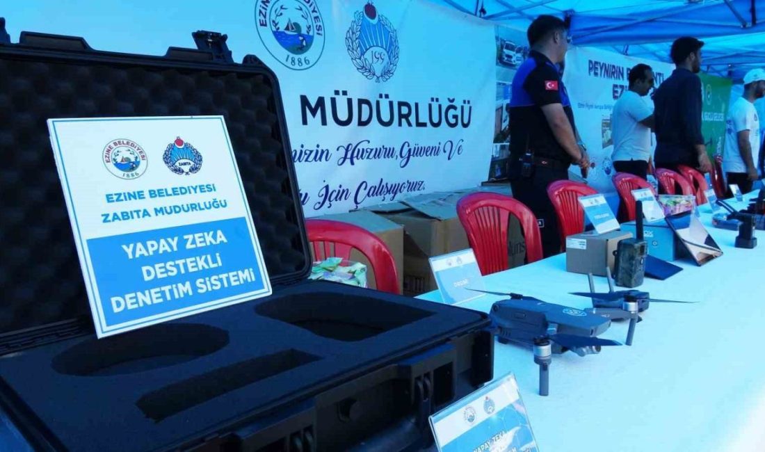 Çanakkale’de Ezine Belediyesi destekleriyle düzenlenen BilimFest devam ediyor. Festival alanı