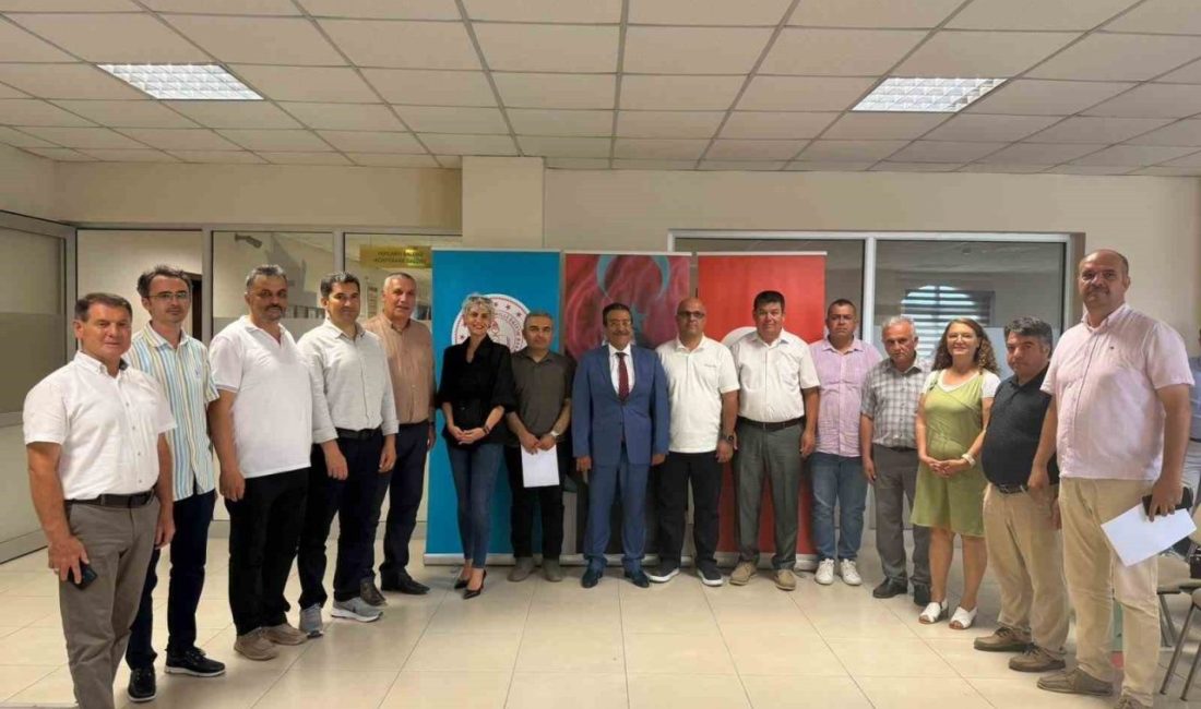 Burhaniye ilçesinde, Tübitak Bilim Fuarı Proje Yürütücüleri ve Harezmi Danışman