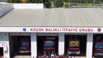 Bursa Büyükşehir Belediyesi İtfaiye Daire Başkanlığı, paylaştığı özel video ile