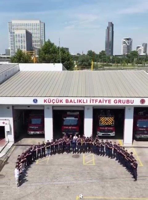 Bursa Büyükşehir Belediyesi İtfaiye Daire Başkanlığı, paylaştığı özel video ile