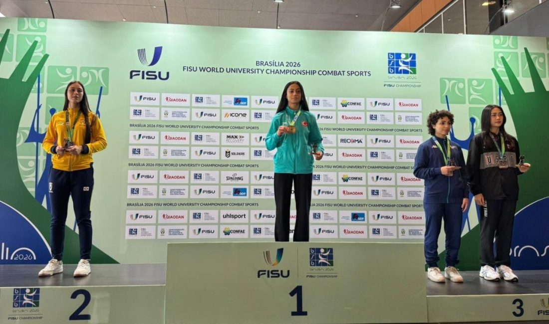 Bursa Uludağ Üniversitesi (BUÜ) öğrencisi ve milli sporcu Nazlı Karakuş,
