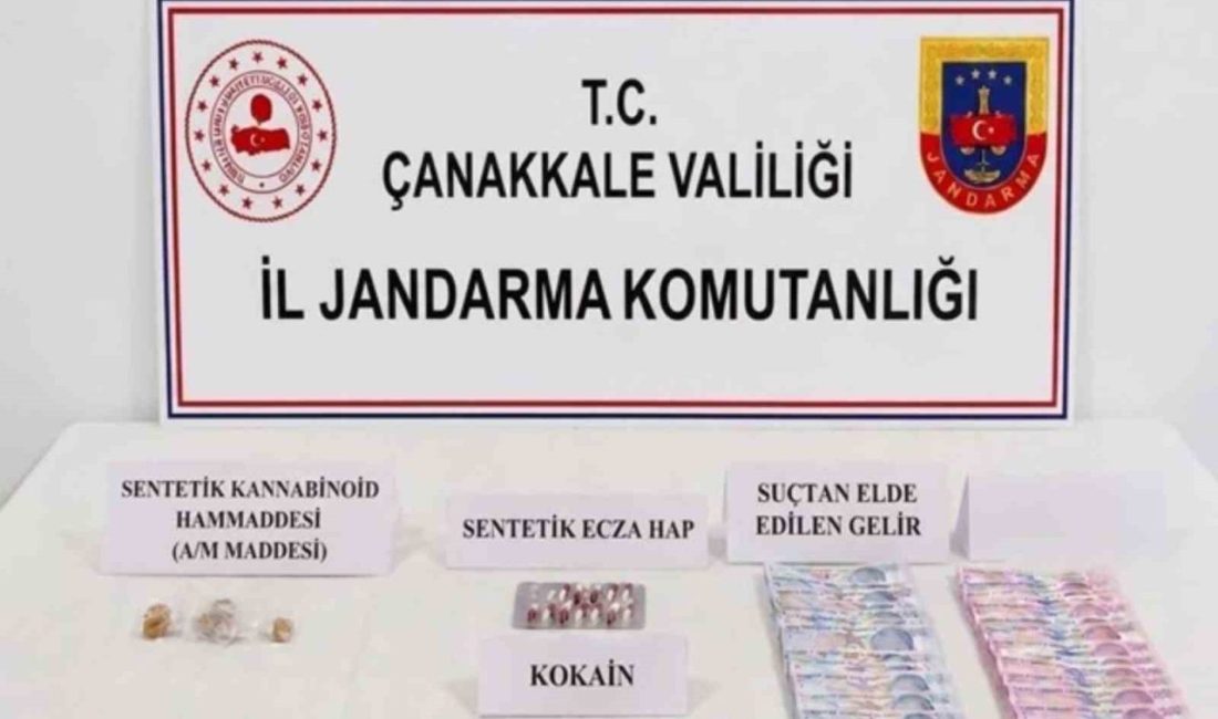 Çanakkale’de düzenlenen kapsamlı uyuşturucu operasyonunda gözaltına alınan 3 şüpheli tutuklandı.