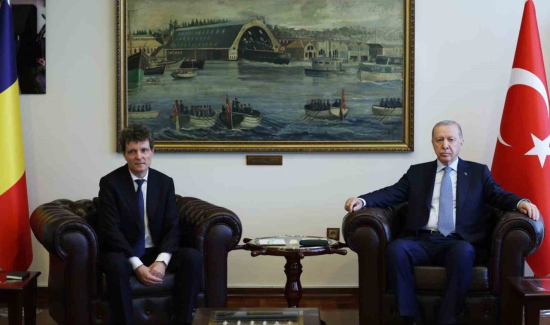 Cumhurbaşkanı Recep Tayyip Erdoğan ile Romanya Cumhurbaşkanı Nicuşor Daniel Dan