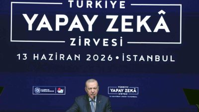 Tersane İstanbul’da “Türkiye Yapay Zeka Zirvesi”nde açıklamalarda bulunan Cumhurbaşkanı Erdoğan,