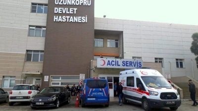 Edirne’nin Uzunköprü ilçesinde bir çeltik fabrikasında böcek ilacı kaynaklı gazdan