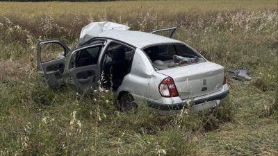 Edirne’nin Uzunköprü ilçesi yakınlarında meydana gelen trafik kazasında, kontrolden çıkarak