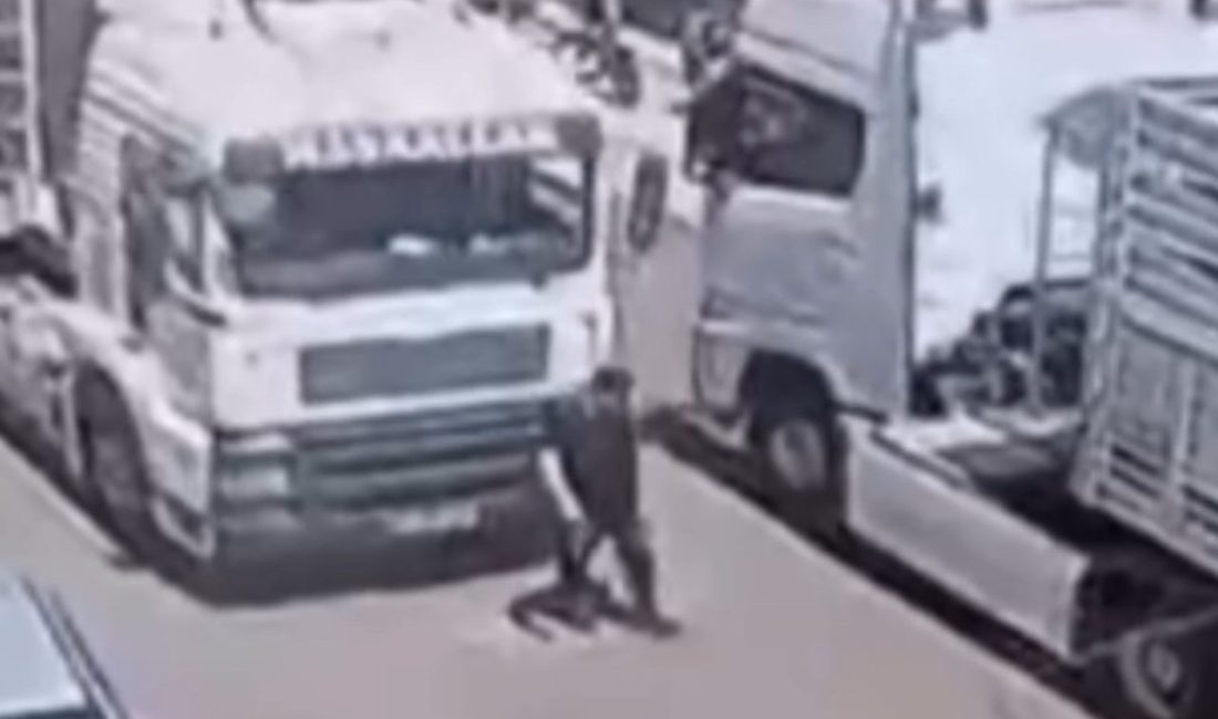 Edirne’nin Havsa ilçesinde yolun karşısına geçmeye çalışan yaya, tırın çarpması