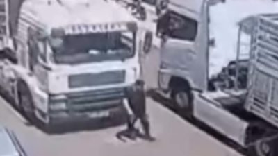 Edirne’nin Havsa ilçesinde yolun karşısına geçmeye çalışan yaya, tırın çarpması