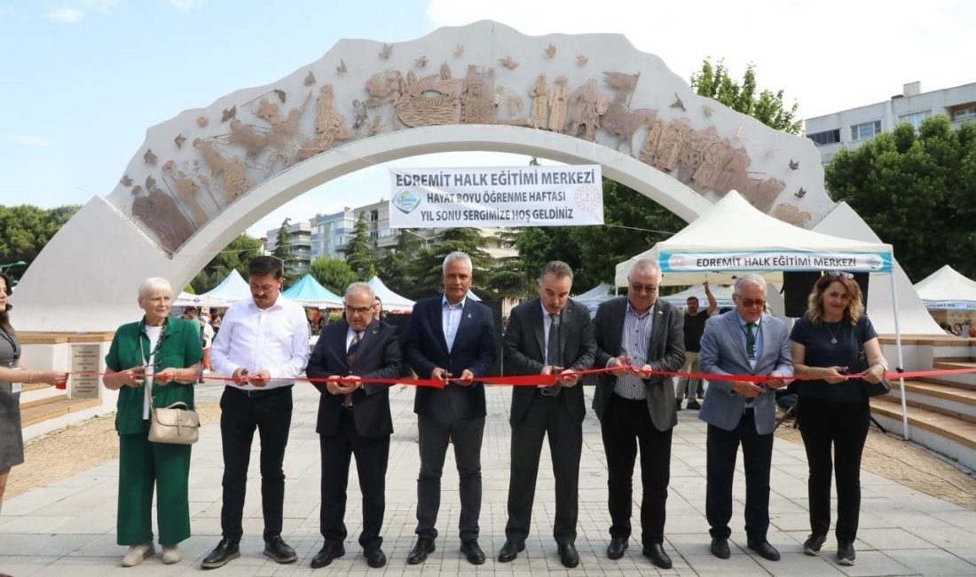Edremit Halk Eğitimi Merkezi tarafından “Hayat Boyu Öğrenme Haftası” etkinlikleri