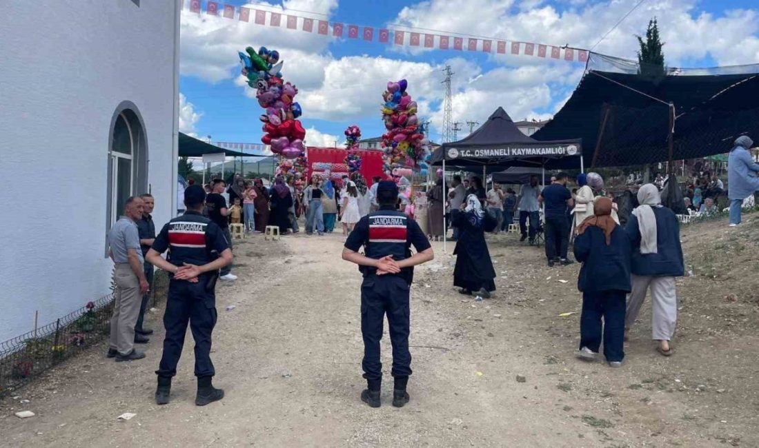 Bilecik’te Hıdırellez şenliğinde 5 bin vatandaşın güvenliği için jandarma ekipleri