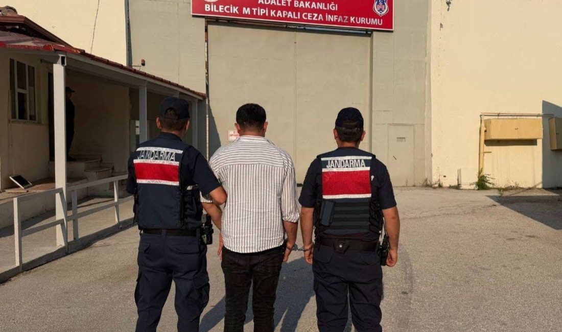 Bilecik’te hırsızlık suçundan aranan şahıs yakalandı. Olay, Bilecik merkeze bağlı