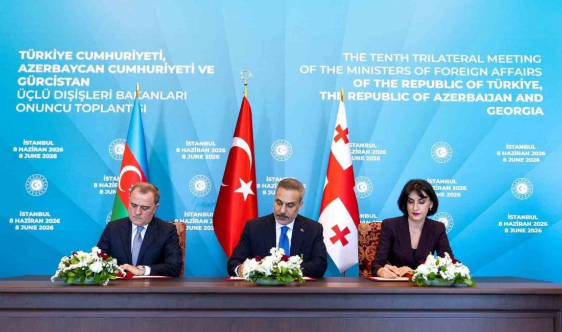 İstanbul’da gerçekleştirilen Türkiye-Azerbaycan-Gürcistan Üçlü Dışişleri Bakanları 10’uncu Toplantısının ardından üç