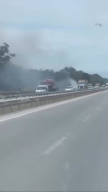Bursa’nın Karacabey ilçesinde bulunan İzmir-Bursa kara yolu üzeri TİGEM bölgesindeki
