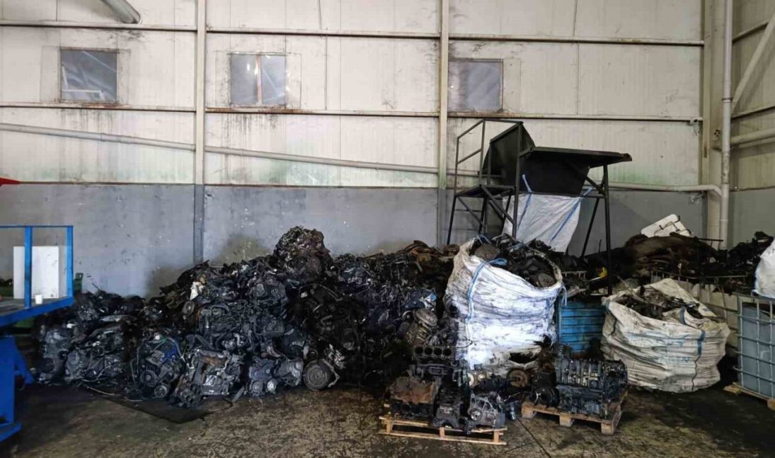 Sakarya’da, yurt dışına sevk edilmek üzere yola çıkan gümrük mühürlü