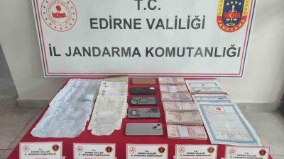 Edirne’nin Keşan ilçesinde, Cumhuriyet Başsavcılığı koordinesinde İl Jandarma Komutanlığı Kaçakçılık