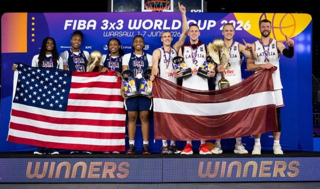 Varşova’da düzenlenen Uluslararası Basketbol Federasyonu (FIBA) 3×3 Dünya Kupası 2026’da