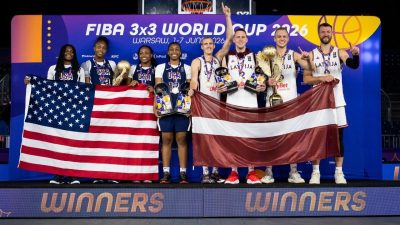Varşova’da düzenlenen Uluslararası Basketbol Federasyonu (FIBA) 3×3 Dünya Kupası 2026’da