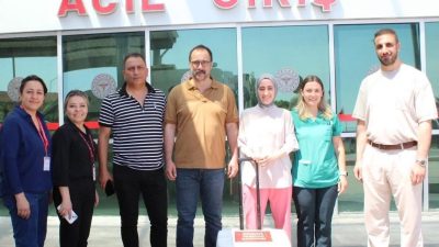 Kırklareli’nin Lüleburgaz ilçesinde ilk organ bağışı yapıldı. Beyin ölümü gerçekleşen
