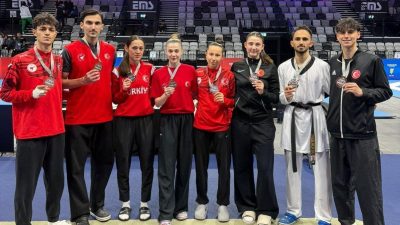 Milli taekwondocular, İtalya ve Almanya’da düzenlenen organizasyonların ilk gününde toplam