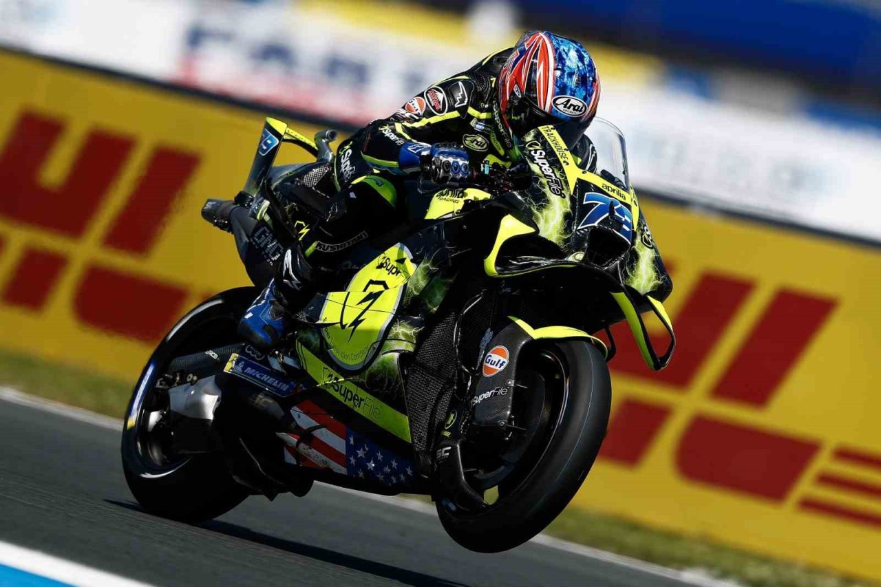 MotoGP 2026 Hollanda etabında damalı bayrağa ilk ulaşan isim Japon