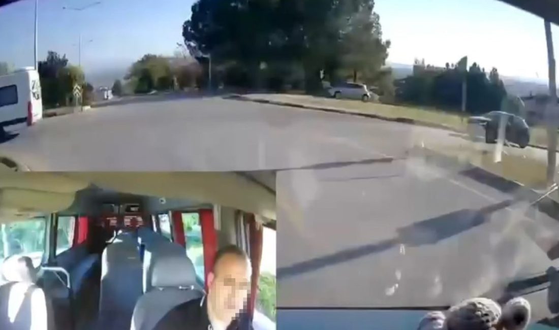Sakarya’nın Adapazarı ilçesinde cumhuriyet savcısı ile minibüs şoförü arasında çıkan
