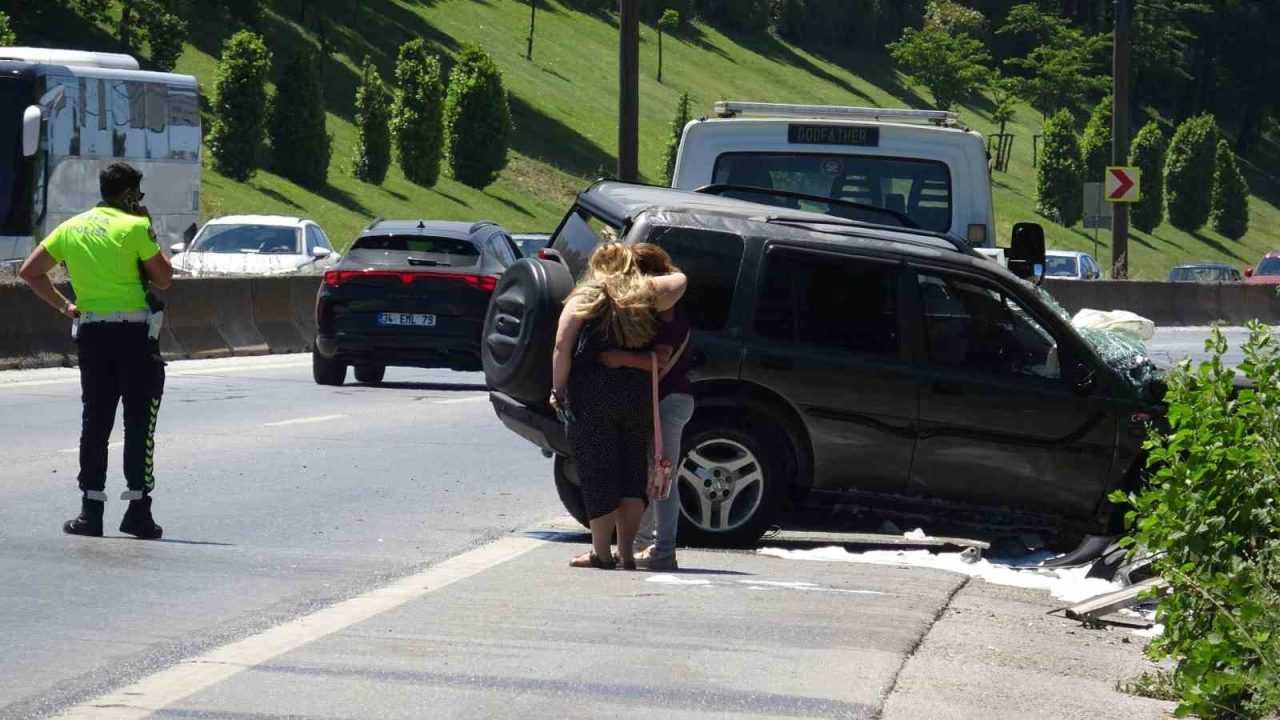 Samandıra-Kartal Bağlantı Yolu’nda meydana gelen trafik kazasında sürücüsünün direksiyon hakimiyetini