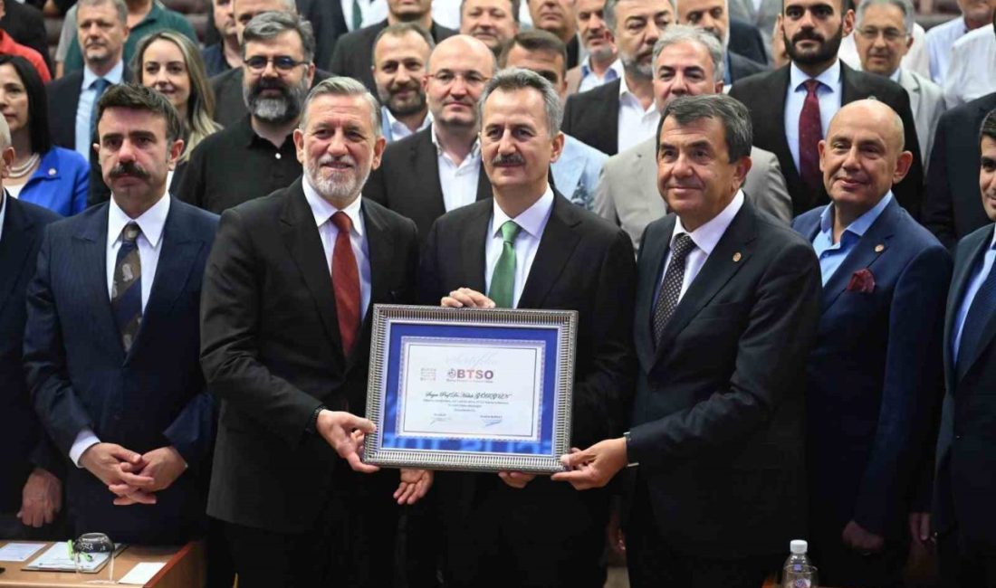 Savunma Sanayii Başkanı Prof. Dr. Haluk Görgün, Bursa’nın üretim disiplini