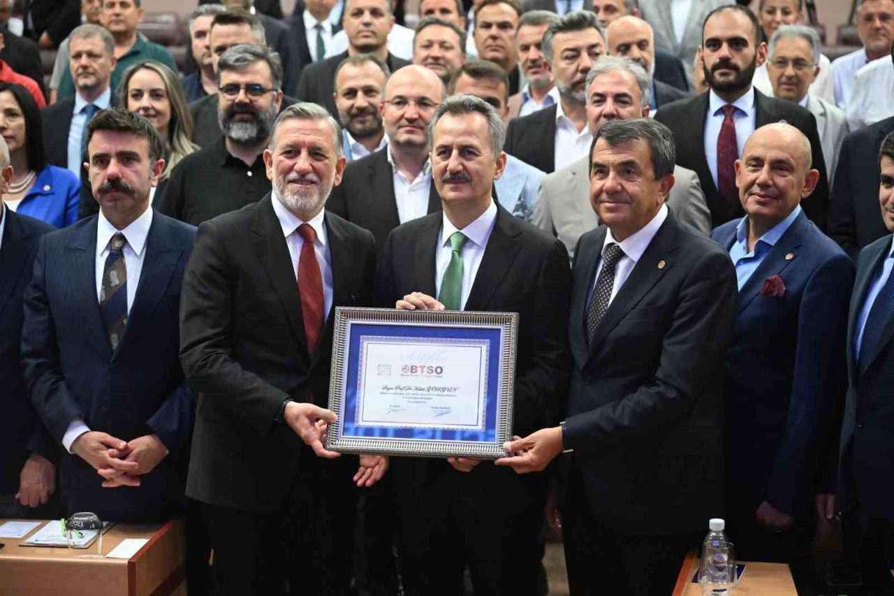 Savunma Sanayii Başkanı Prof. Dr. Haluk Görgün, Bursa’nın üretim disiplini